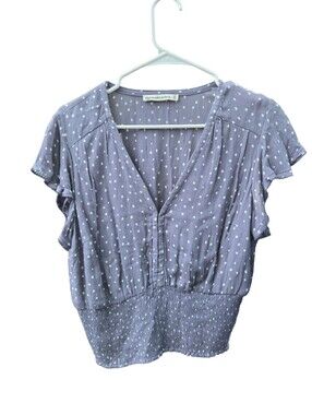 Abercrombie & Fitch Polka‑Dot Blouse